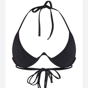 PrettyLittleThing Black Bikini